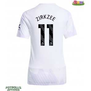 Manchester United Joshua Zirkzee #11 Bortatröja Kvinnor 2025-26 Kortärmad